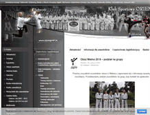 Tablet Screenshot of ksorient.pl
